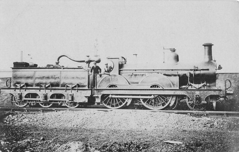 Carte postale ancienne Train - Locomotive N°138 - Carte Photo - cliché Pouteau - Gare /TRAIN