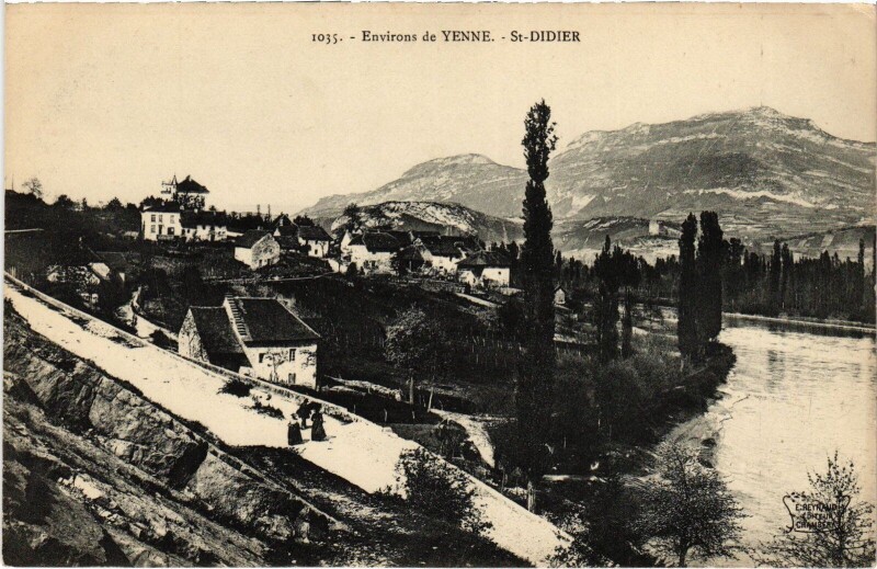 Carte postale ancienne Saint-Didier
