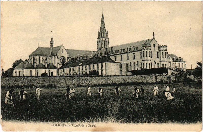 Carte postale ancienne Soligny-la-Trappe à Soligny-la-Trappe