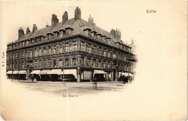 Carte postale ancienne Lille La Bourse à Lille