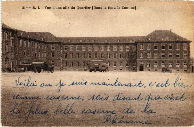 Carte postale ancienne Quartier