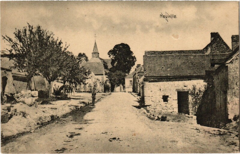 Carte postale ancienne Neuville