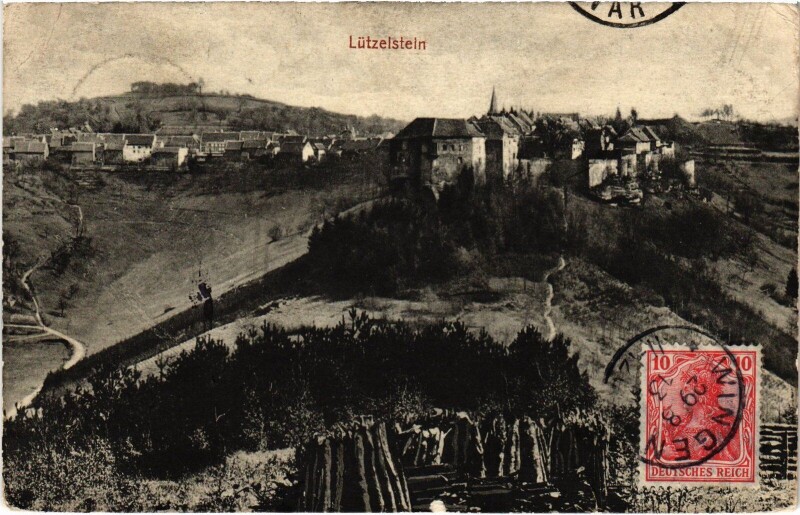 Carte postale ancienne La Petite-Pierre Lützelstein à La Petite-Pierre