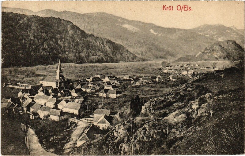 Carte postale ancienne Kruth Krüt à Kruth