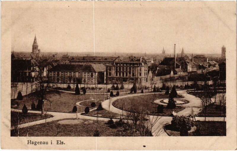 Carte postale ancienne Haguenau à Haguenau