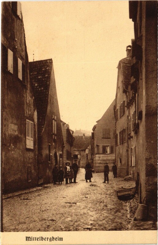 Carte postale ancienne Mittelbergheim à Mittelbergheim