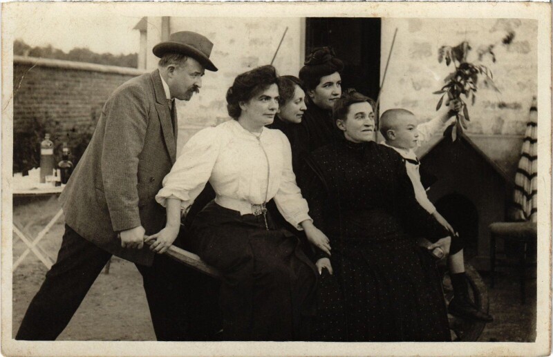 Carte postale ancienne Carte photo