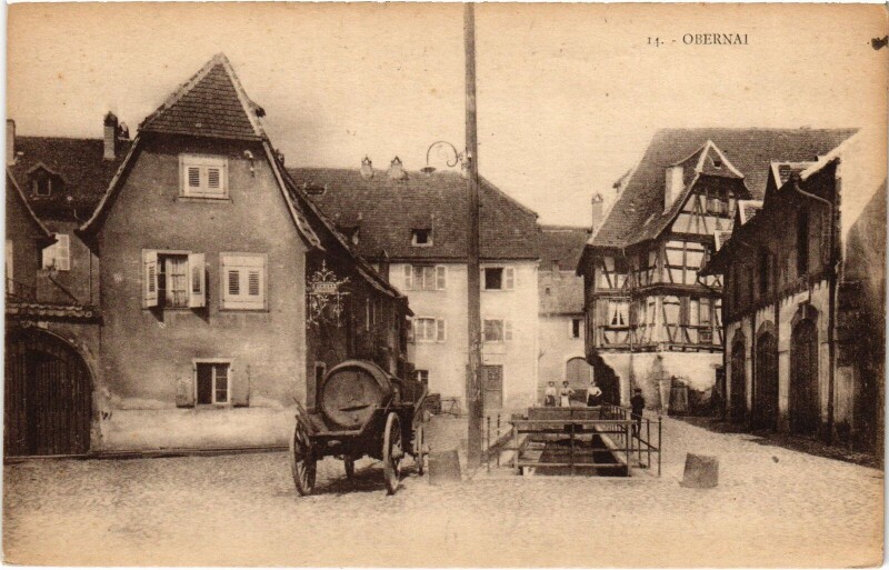 Carte postale ancienne Obernai à Obernai