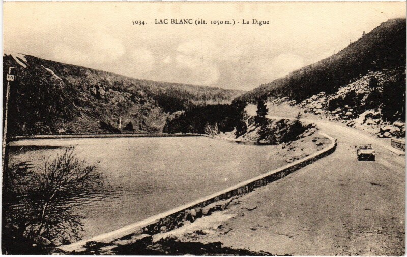Carte postale ancienne Lac Blanc La Digue