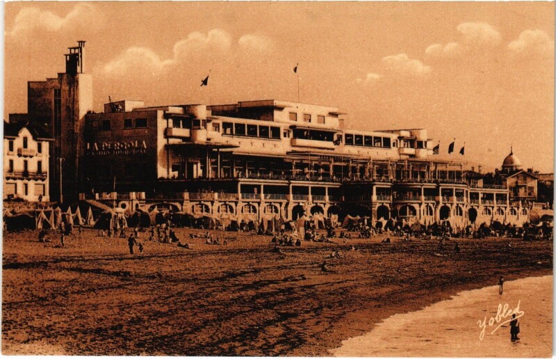 Carte postale ancienne Saint-Jean-de-Luz Le Casino de la Pergola à Saint-Jean-de-Luz