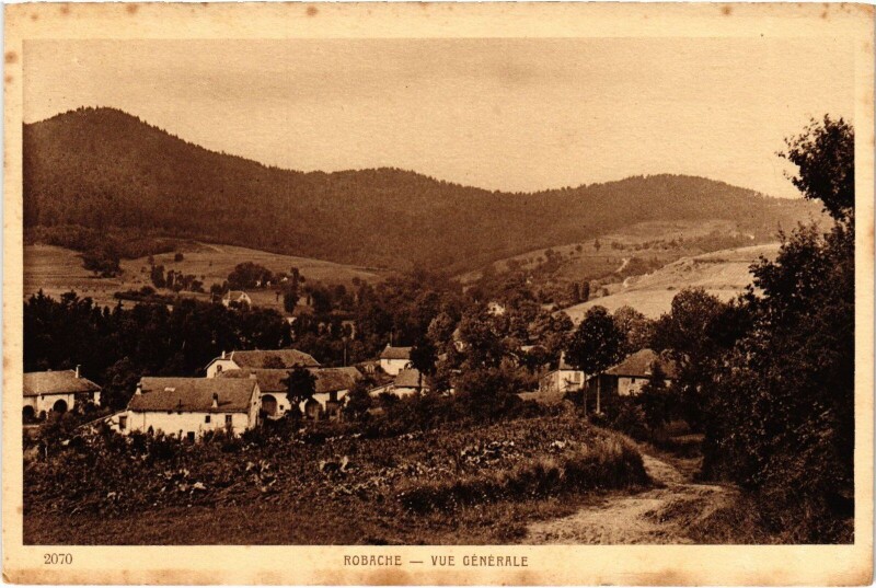 Carte postale ancienne Robache vue générale