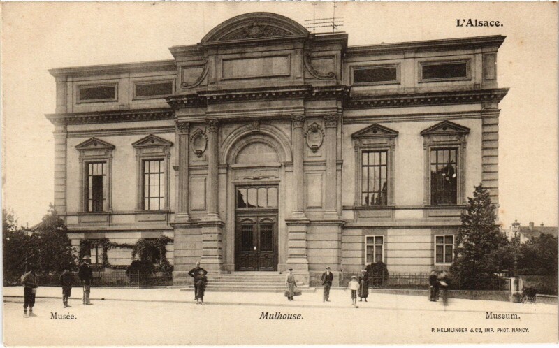 Carte postale ancienne Alsace Mulhouse Museum à Mulhouse