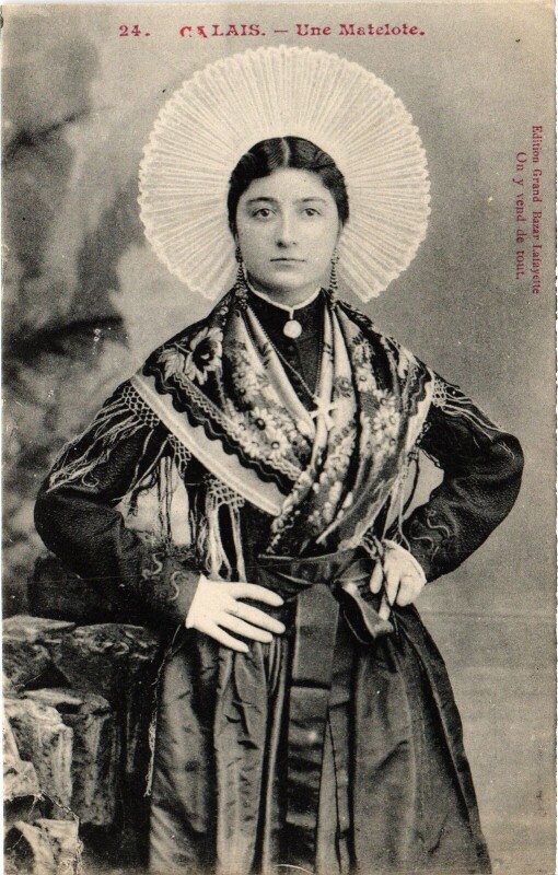 Carte postale ancienne Clamecy une Matelote Folklore à Clamecy