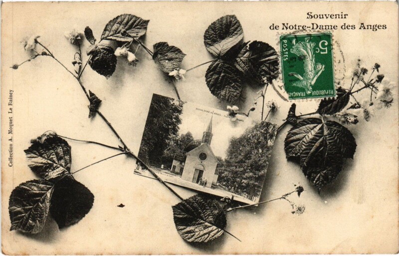 Carte postale ancienne Souvenir de Notre-Dame des Anges