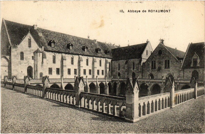 Carte postale ancienne Abbaye de Royaumont