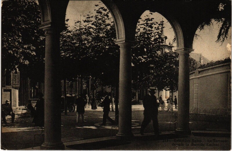 Carte postale ancienne Evian-les-Bains