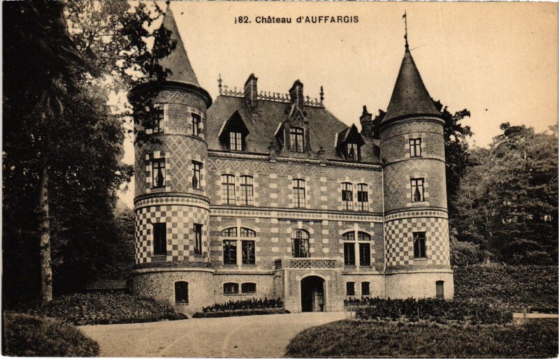 Carte postale ancienne Auffargis Chateau à Auffargis