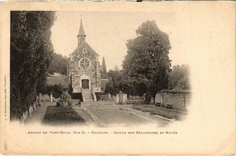 Carte postale ancienne Magny-les-Hameaux Abbaye de Port-Royal-des-Champs à Magny-les-Hameaux