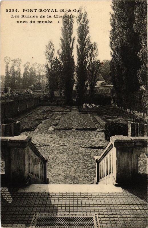 Carte postale ancienne Magny-les-Hameaux Abbaye de Port-Royal-des-Champs à Magny-les-Hameaux