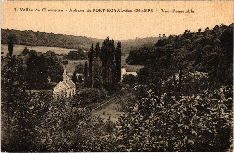 Carte postale ancienne Magny-les-Hameaux Abbaye de Port-Royal-des-Champs à Magny-les-Hameaux