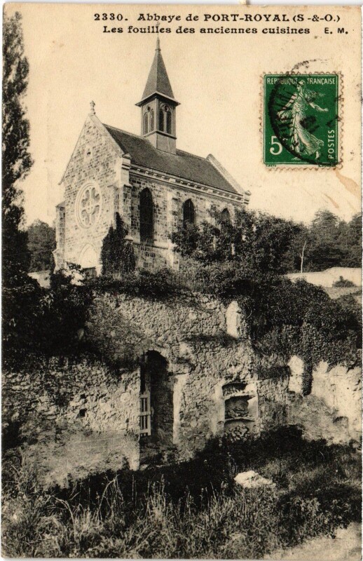 Carte postale ancienne Magny-les-Hameaux Abbaye de Port-Royal-des-Champs à Magny-les-Hameaux