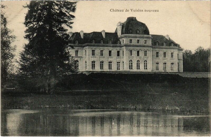 Carte postale ancienne Gazeran Chateau de Voisins Nouveau à Gazeran