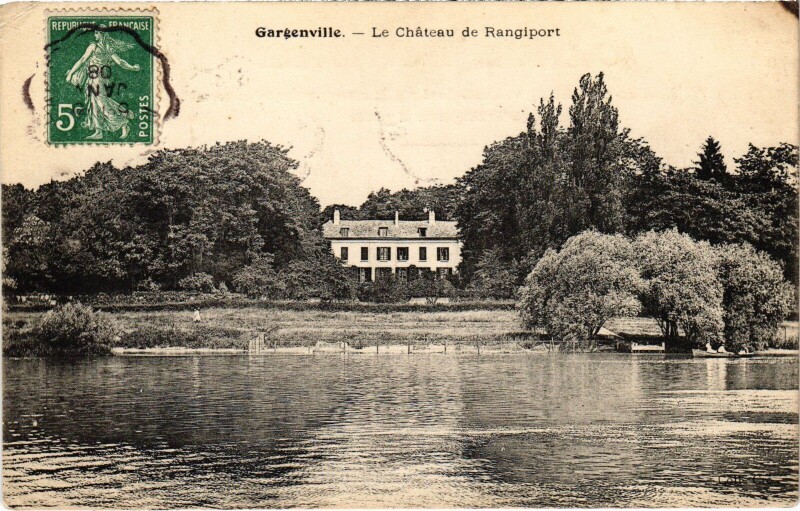 Carte postale ancienne Gazeran Chateau de Rangiport à Gazeran