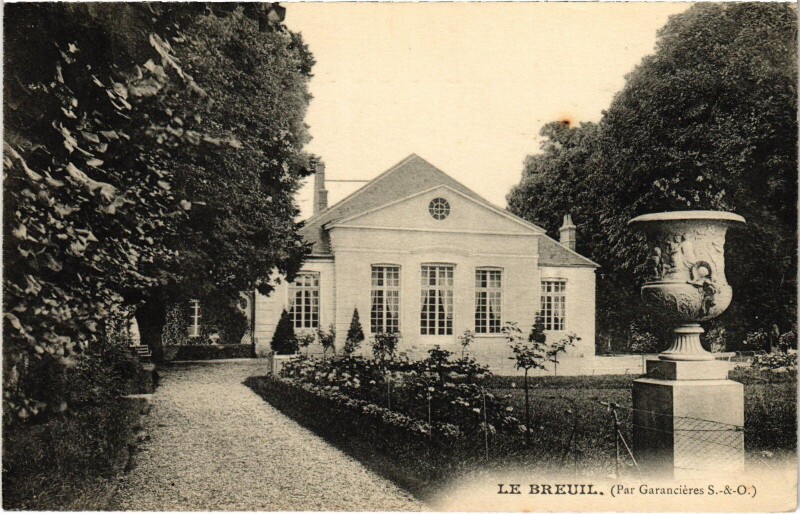 Carte postale ancienne Garancieres Le Breuil