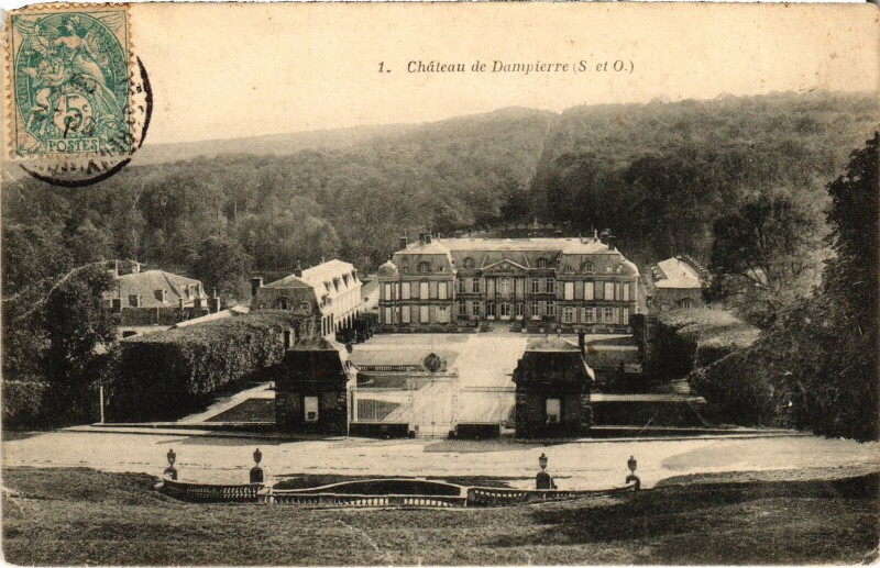 Carte postale ancienne Dampierre Le Chateau