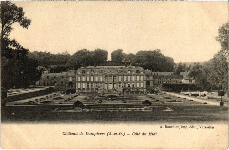 Carte postale ancienne Dampierre Chateau - Cote du Midi