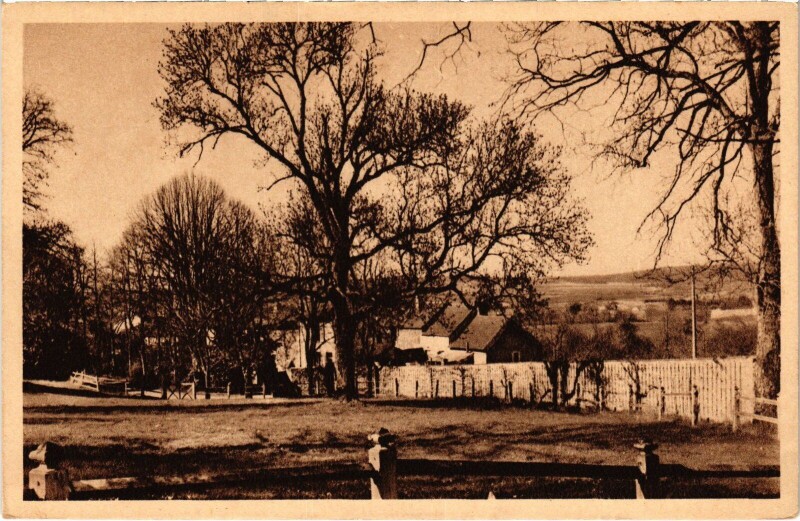 Carte postale ancienne Breuil-en-Vexin Vue Generale