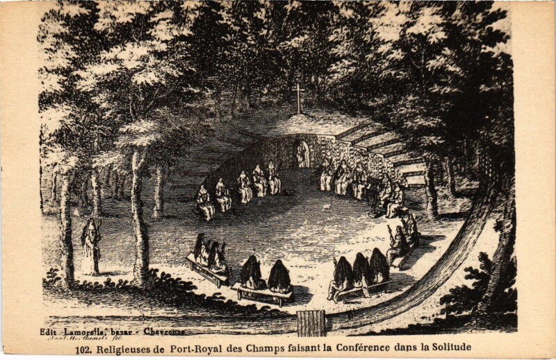 Carte postale ancienne Magny-les-Hameaux Abbaye de Port-Royal-des-Champs à Magny-les-Hameaux