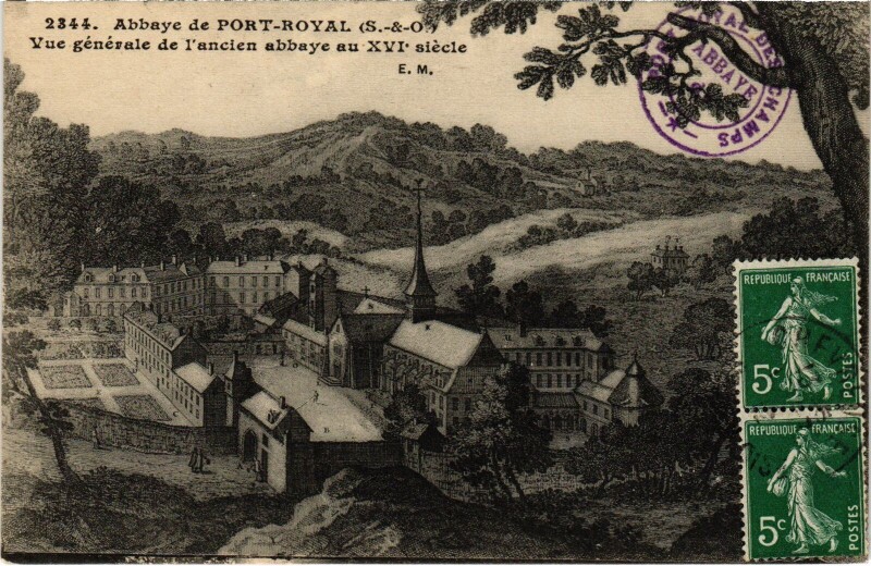 Carte postale ancienne Magny-les-Hameaux Abbaye de Port-Royal-des-Champs à Magny-les-Hameaux