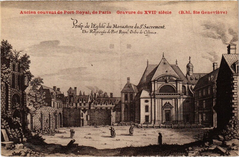 Carte postale ancienne Magny-les-Hameaux Abbaye de Port-Royal-des-Champs à Magny-les-Hameaux