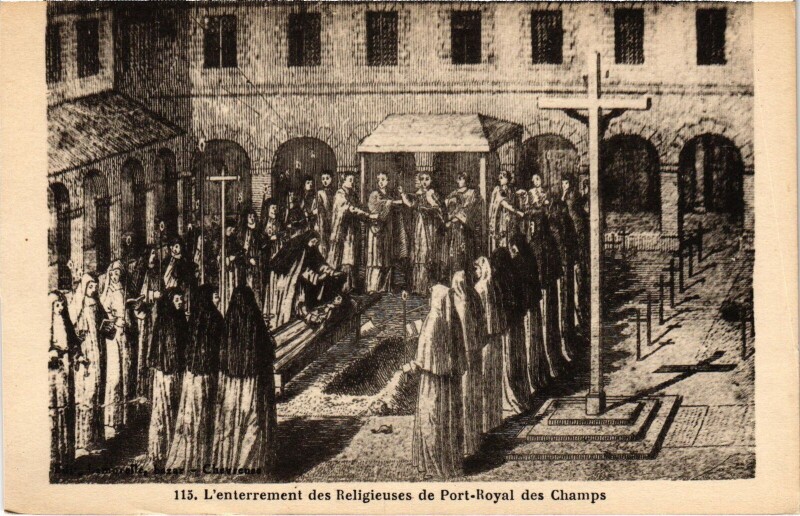 Carte postale ancienne Magny-les-Hameaux Abbaye de Port-Royal-des-Champs à Magny-les-Hameaux