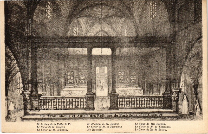 Carte postale ancienne Magny-les-Hameaux Abbaye de Port-Royal-des-Champs à Magny-les-Hameaux