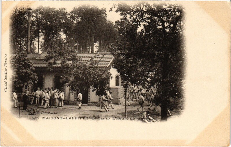 Carte postale ancienne Maisons-Laffitte Camp à Maisons-Laffitte
