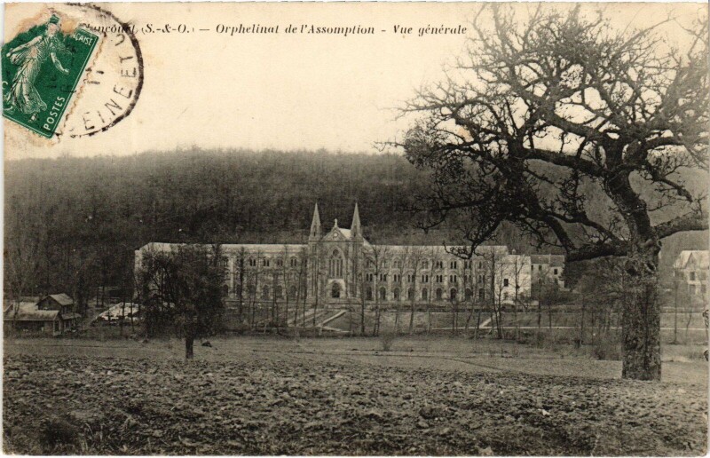 Carte postale ancienne Elancourt Orphelinat de l'assomption - Vue Generale