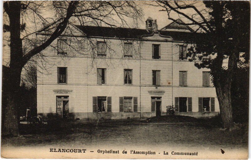 Carte postale ancienne Elancourt Orphelinat de l'Assomption - La Communaute
