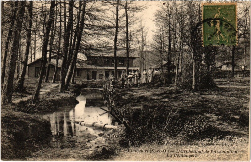Carte postale ancienne Elancourt L'Orphelinat de l'Assomption