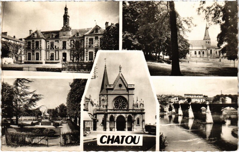 Carte postale ancienne Chatou Scenes à Chatou