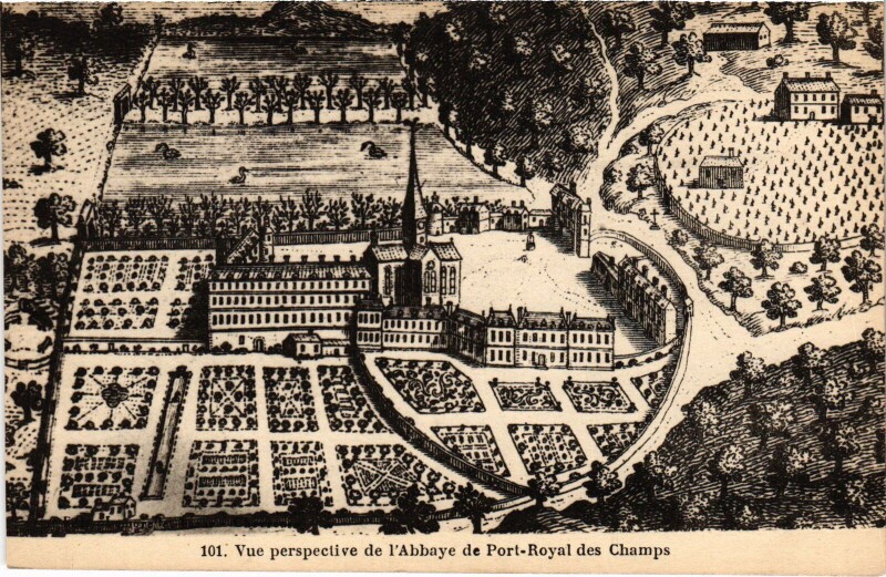 Carte postale ancienne Magny-les-Hameaux Abbaye de Port-Royal-des-Champs à Magny-les-Hameaux