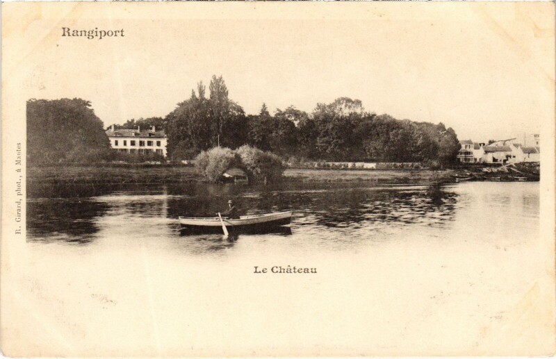 Carte postale ancienne Rangiport Gazeran - Le Chateau à Gazeran