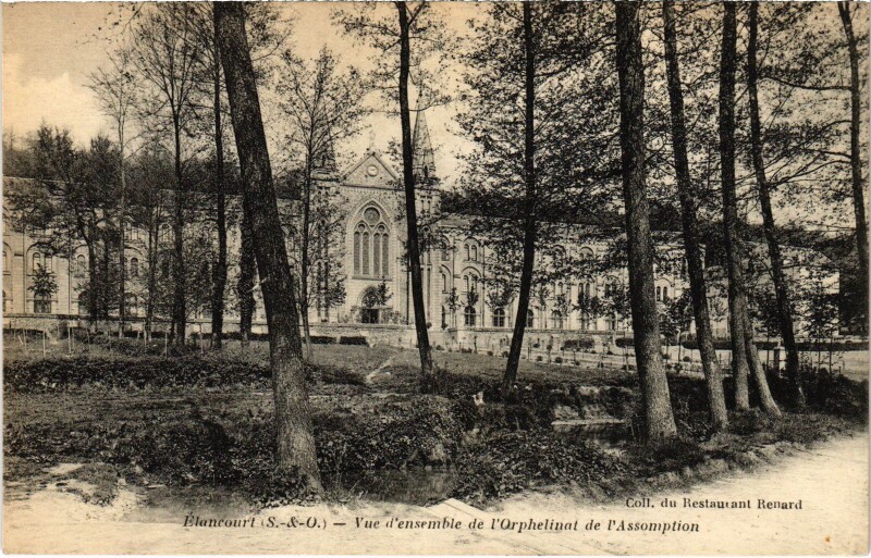 Carte postale ancienne Elancourt Orphelinat de l'Assomption - Vue d'Ensemble