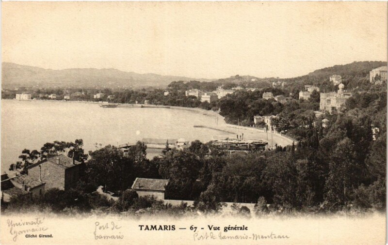Carte postale ancienne Tamaris Vue générale