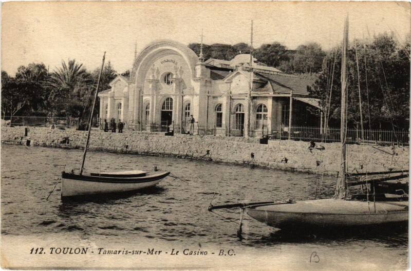 Carte postale ancienne Toulon Tamaris-sur-Mer-Le Casino à Toulon