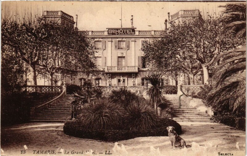 Carte postale ancienne Toulon Le Grand Hotel à Toulon