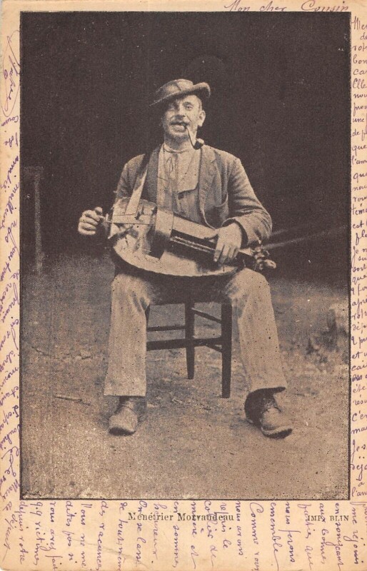 Carte postale ancienne Menetrier Morvandeau