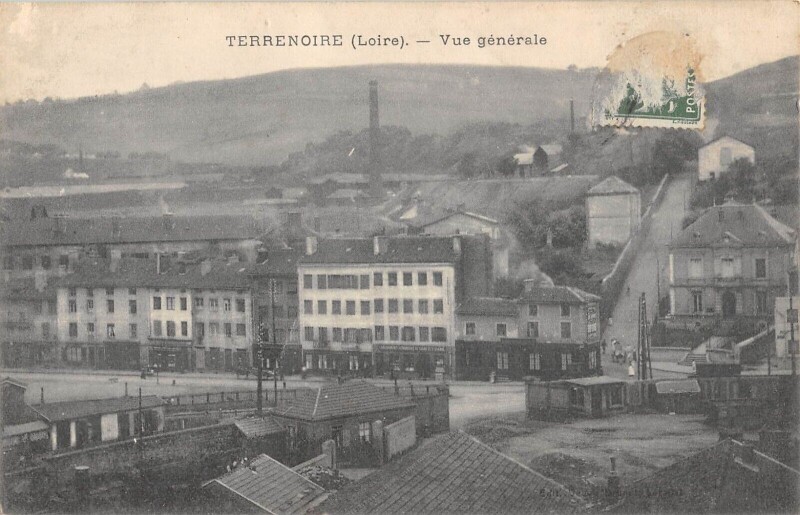 Carte postale ancienne Terrenoire - Vue Generale