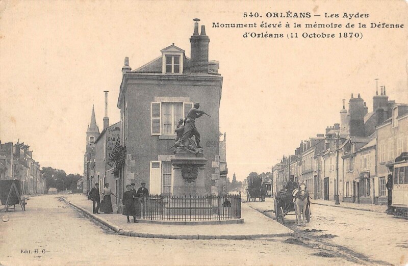 Carte postale ancienne Orleans - Les Aydes